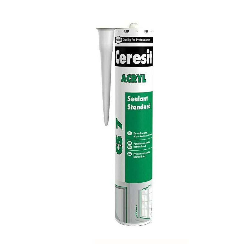 332-2207532 HE-CERESIT-SILIKON AKRILNI CS 7 - 280 ML BIJELI - Slika 1