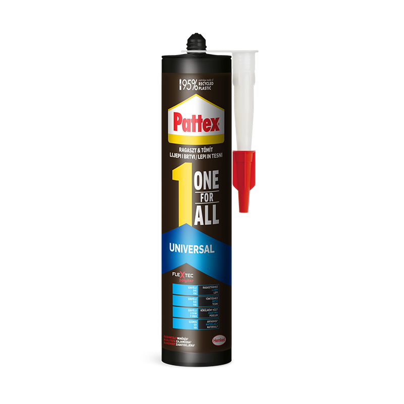 332-2690778 HE-PATTEX-LJEPILO MONTAŽNO - ONE FOR ALL UNIVERSAL 390 G - Slika 1