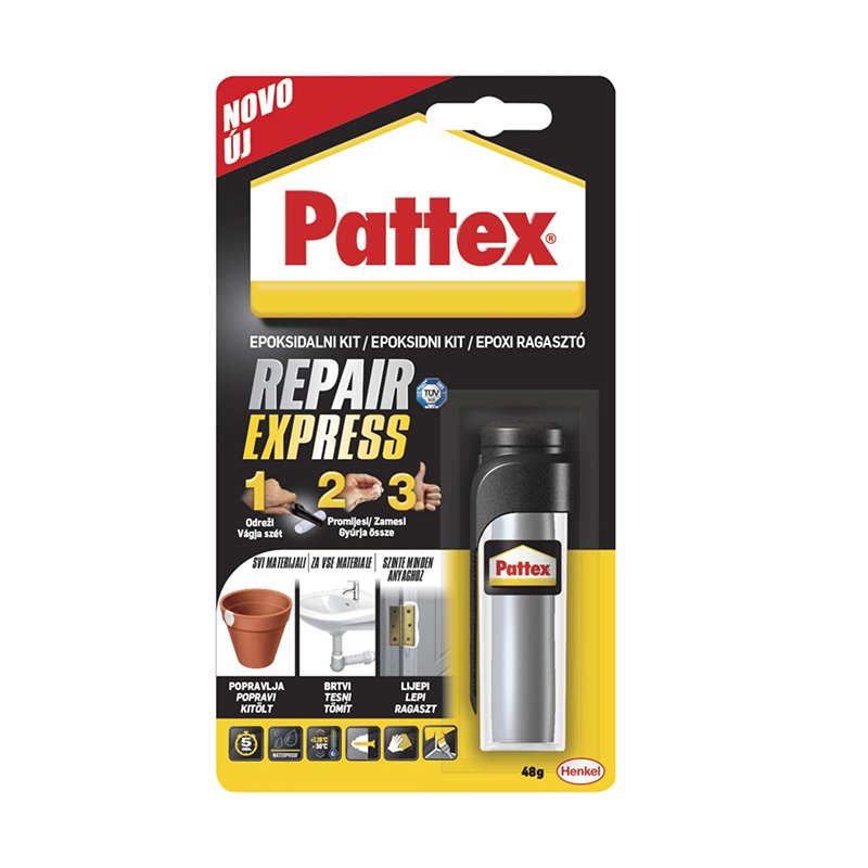 332-2857478 HE-PATTEX-LJEPILO UNIVERZALNO 2K-UNIVERZALNI KIT 48 ML - Slika 1