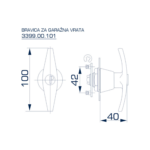 BS-BRAVA ZA GARAŽNA VRATA - Slika 2