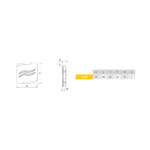 AW-SISTEM-PANEL S-LINE PVC BIJELI 100 - Slika 2