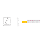 AW-SISTEM-PANEL LINEA PVC BIJELI 100 - Slika 2