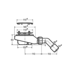 VIEGA-SIFON TUŠ KADE TEMPLOPLEX H-60 - MODEL 6963 - Slika 2